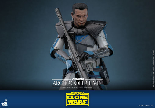 Star Wars - The Clone Wars: Arc Trooper Fives, 1/6 Figur von Hot Toys