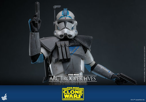 Star Wars - The Clone Wars: Arc Trooper Fives, 1/6 Figur von Hot Toys
