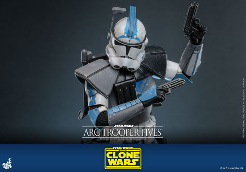 Star Wars - The Clone Wars: Arc Trooper Fives, 1/6 Figur von Hot Toys