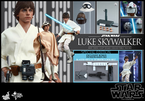 Star Wars - Episode IV - A New Hope: Luke Skywalker - Special Edition, 1/6 Figur von Hot Toys