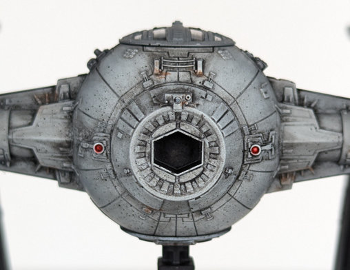 Star Wars - Episode VI - Return of the Jedi: TIE Interceptor, Fertig-Modell von SPACEart