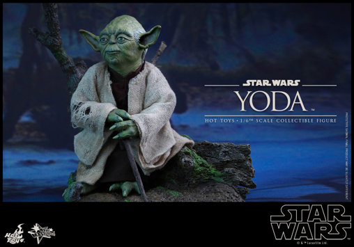 Star Wars - Episode V - The Empire Strikes Back: Yoda, 1/6 Figur von Hot Toys