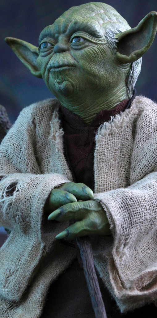 Star Wars - Episode V - The Empire Strikes Back: Yoda, 1/6 Figur von Hot Toys