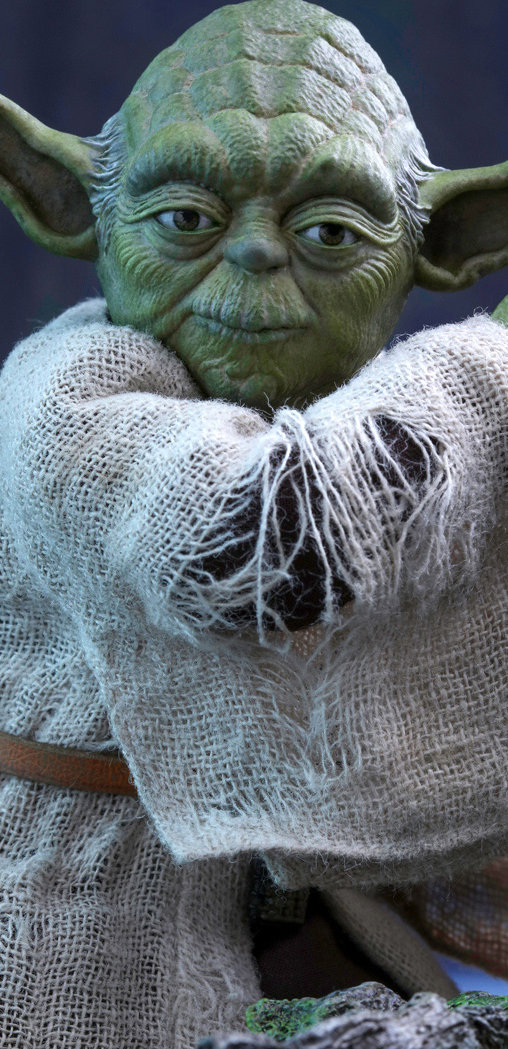 Star Wars - Episode V - The Empire Strikes Back: Yoda, 1/6 Figur von Hot Toys