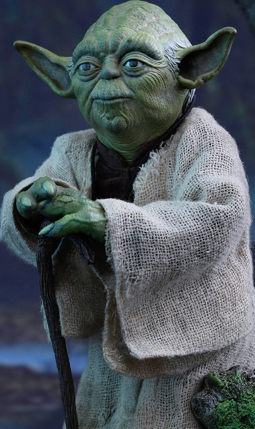 Star Wars - Episode V - The Empire Strikes Back: Yoda, 1/6 Figur von Hot Toys