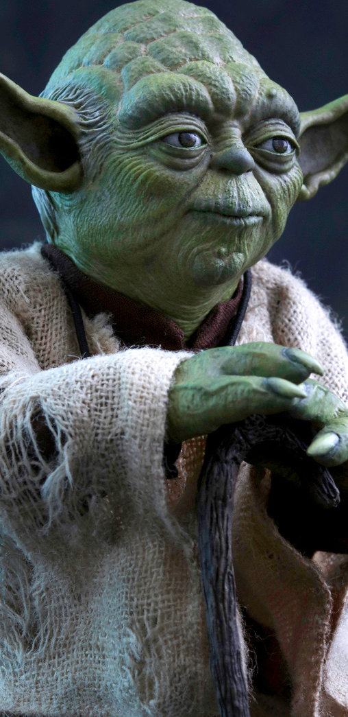 Star Wars - Episode V - The Empire Strikes Back: Yoda, 1/6 Figur von Hot Toys