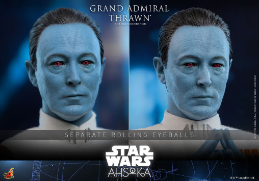 Star Wars - Ahsoka: Grand Admiral Thrawn, 1/6 Figur von Hot Toys