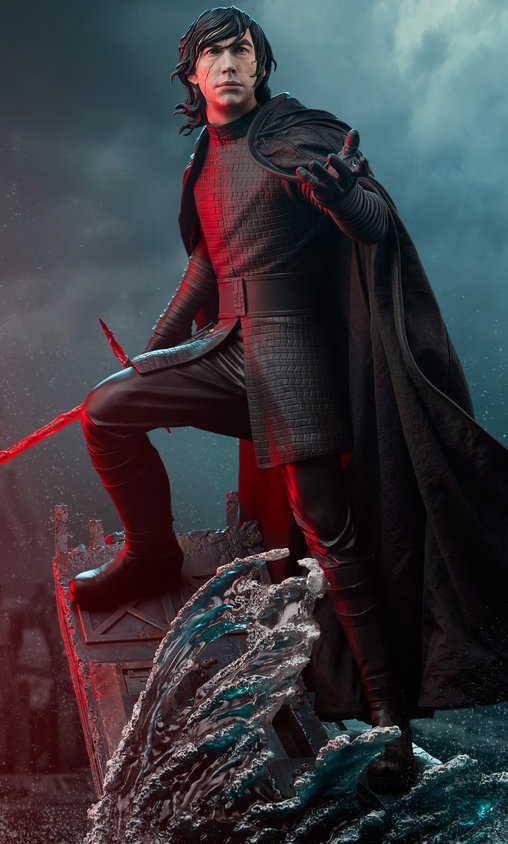 Star Wars - Episode IX - The Rise of Skywalker: Kylo Ren, Premium Format Figur von Sideshow