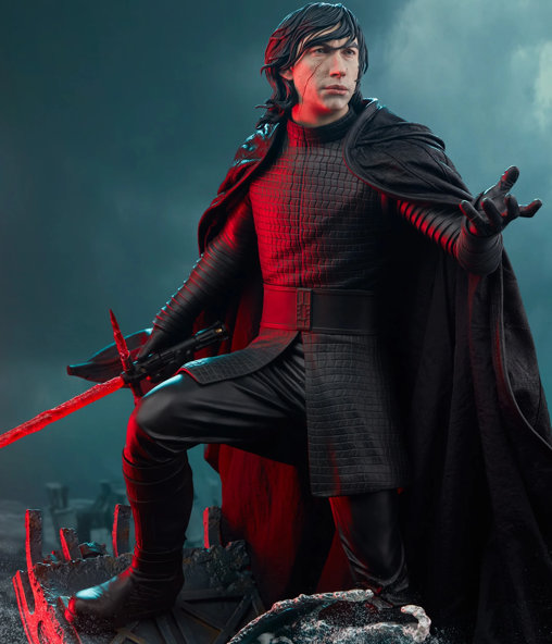 Star Wars - Episode IX - The Rise of Skywalker: Kylo Ren, Premium Format Figur von Sideshow