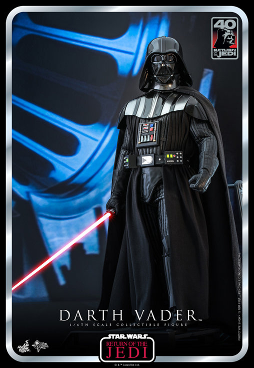 Star Wars - Episode VI - Return of the Jedi: Darth Vader - 40th Anniversary Collection, 1/6 Figur von Hot Toys