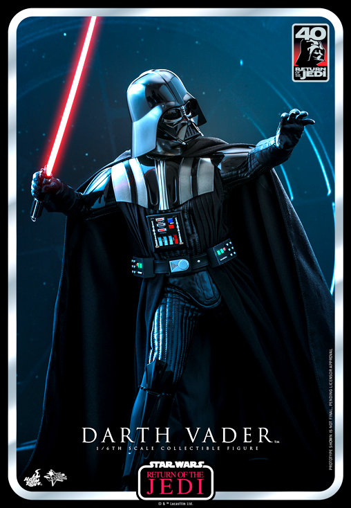 Star Wars - Episode VI - Return of the Jedi: Darth Vader - 40th Anniversary Collection, 1/6 Figur von Hot Toys