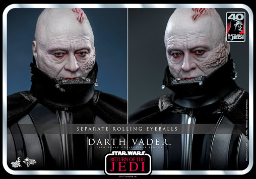 Star Wars - Episode VI - Return of the Jedi: Darth Vader - 40th Anniversary Collection, 1/6 Figur von Hot Toys