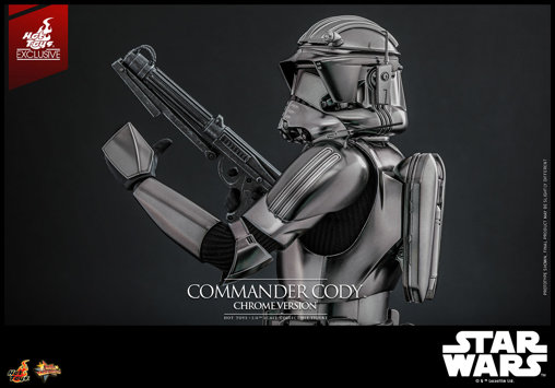 Star Wars - Episode III - Revenge of the Sith: Commander Cody - Chrome Version, 1/6 Figur von Hot Toys