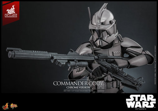 Star Wars - Episode III - Revenge of the Sith: Commander Cody - Chrome Version, 1/6 Figur von Hot Toys