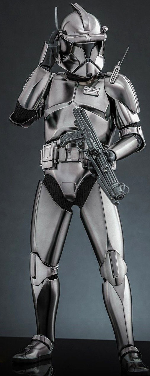 Star Wars - Episode III - Revenge of the Sith: Commander Cody - Chrome Version, 1/6 Figur von Hot Toys