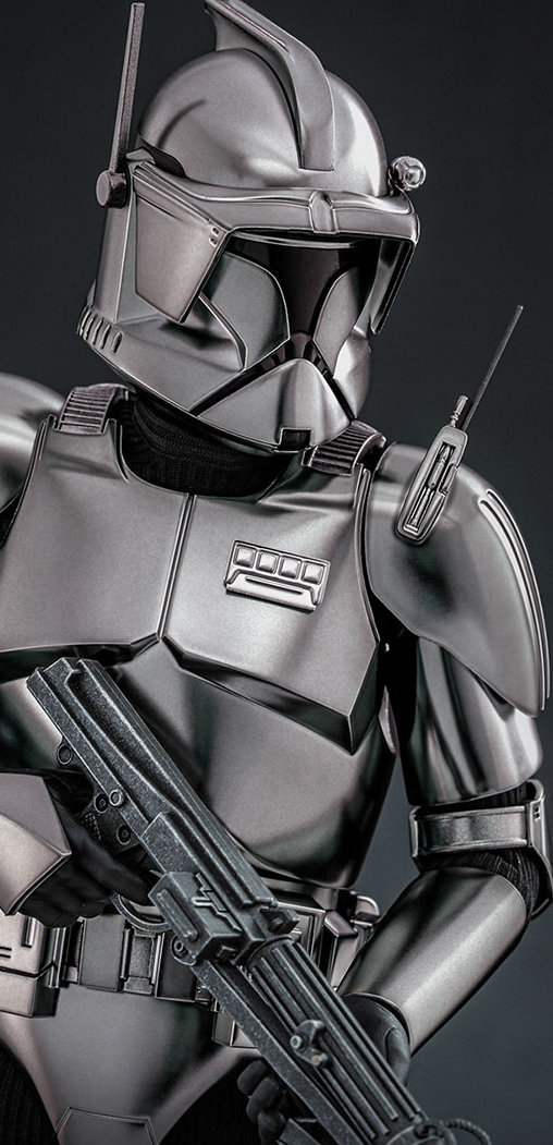 Star Wars - Episode III - Revenge of the Sith: Commander Cody - Chrome Version, 1/6 Figur von Hot Toys