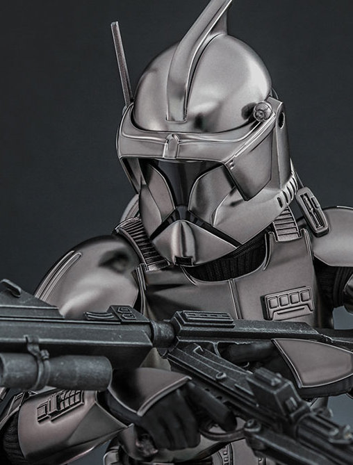 Star Wars - Episode III - Revenge of the Sith: Commander Cody - Chrome Version, 1/6 Figur von Hot Toys