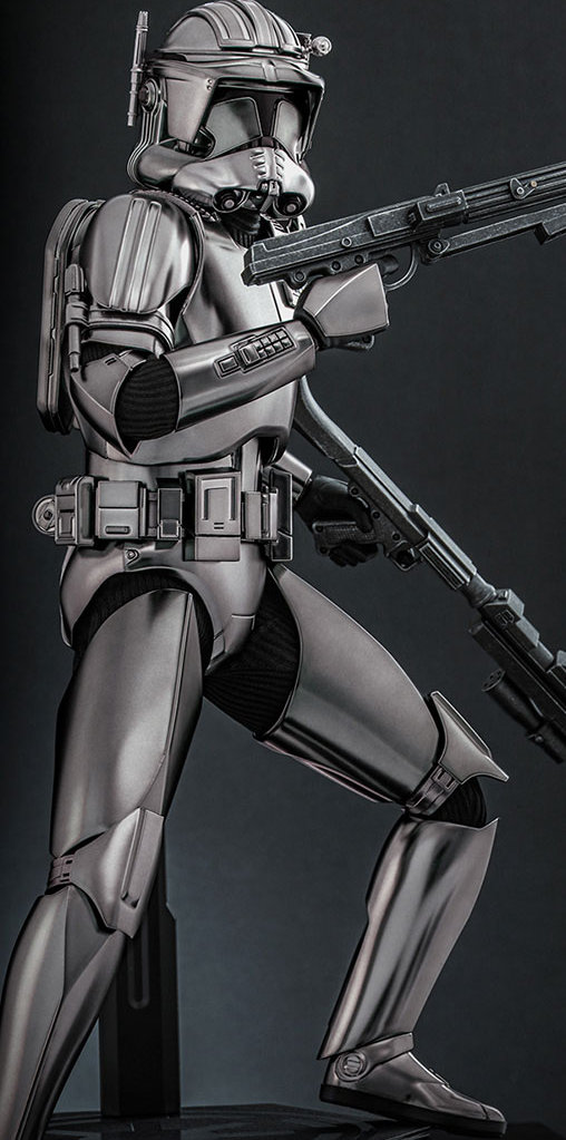 Star Wars - Episode III - Revenge of the Sith: Commander Cody - Chrome Version, 1/6 Figur von Hot Toys