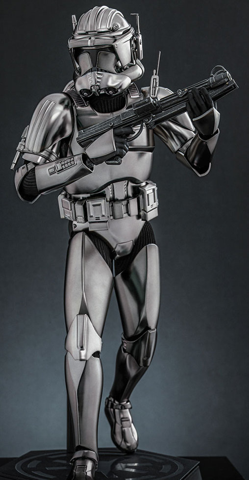 Star Wars - Episode III - Revenge of the Sith: Commander Cody - Chrome Version, 1/6 Figur von Hot Toys