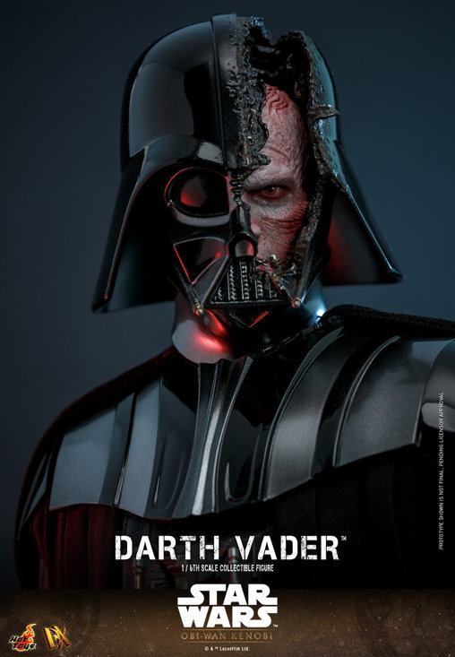 Star Wars - Obi-Wan Kenobi: Darth Vader, 1/6 Figur von Hot Toys