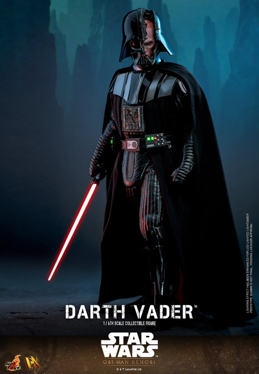 Star Wars - Obi-Wan Kenobi: Darth Vader, 1/6 Figur von Hot Toys