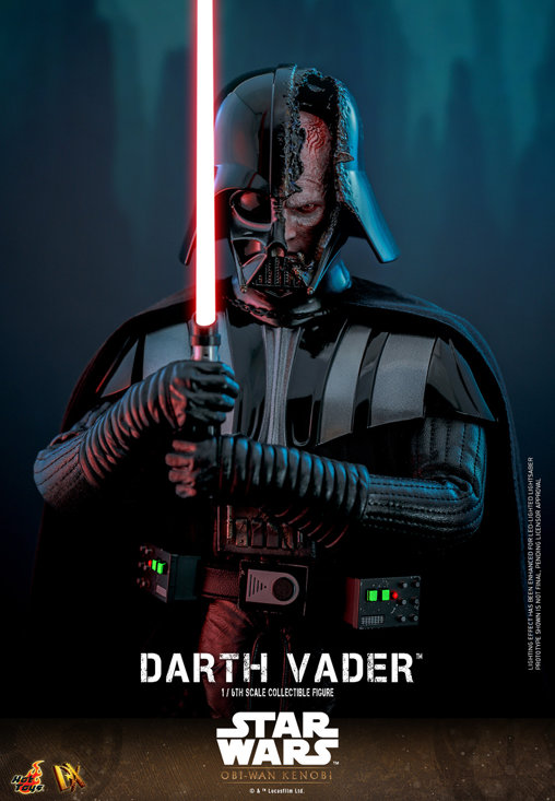 Star Wars - Obi-Wan Kenobi: Darth Vader, 1/6 Figur von Hot Toys