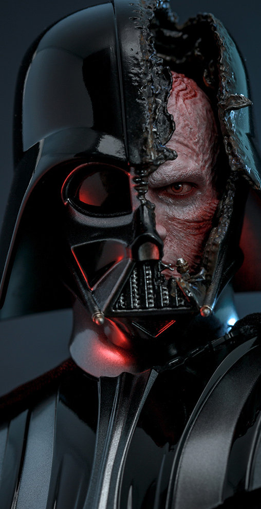 Star Wars - Obi-Wan Kenobi: Darth Vader, 1/6 Figur von Hot Toys