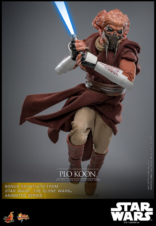 Star Wars: Plo Koon, 1/6 Figur von Hot Toys
