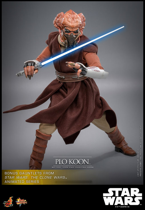 Star Wars: Plo Koon, 1/6 Figur von Hot Toys