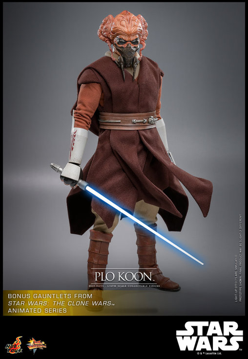 Star Wars: Plo Koon, 1/6 Figur von Hot Toys