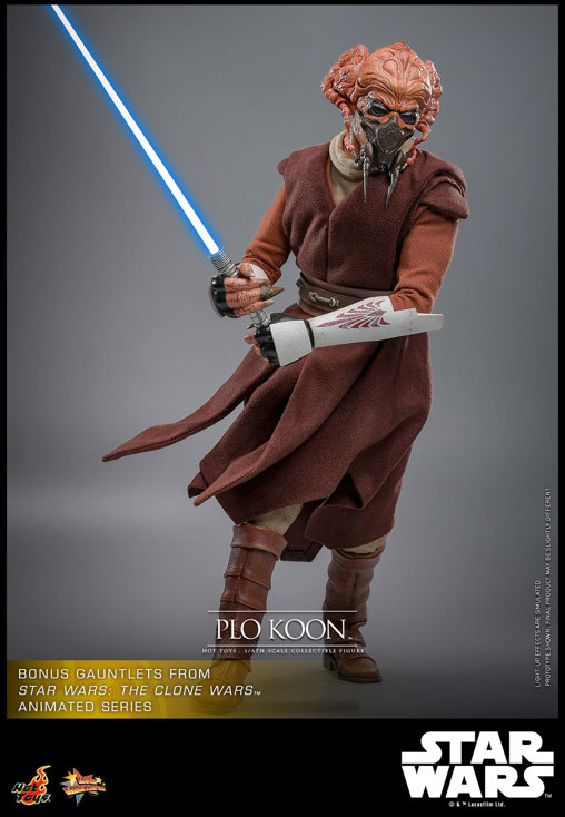 Star Wars: Plo Koon, 1/6 Figur von Hot Toys