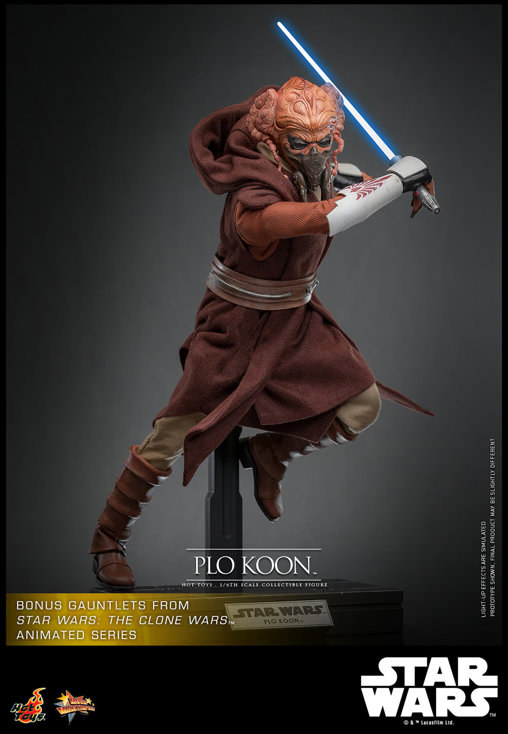Star Wars: Plo Koon, 1/6 Figur von Hot Toys