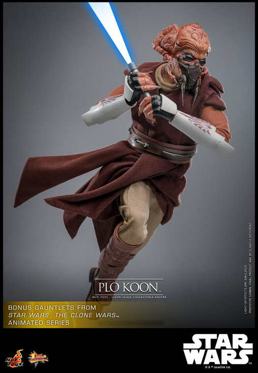 Star Wars: Plo Koon, 1/6 Figur von Hot Toys