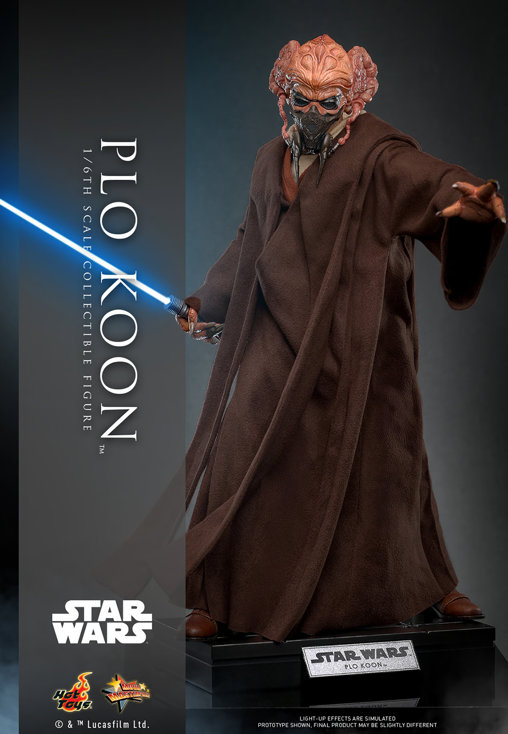 Star Wars: Plo Koon, 1/6 Figur von Hot Toys
