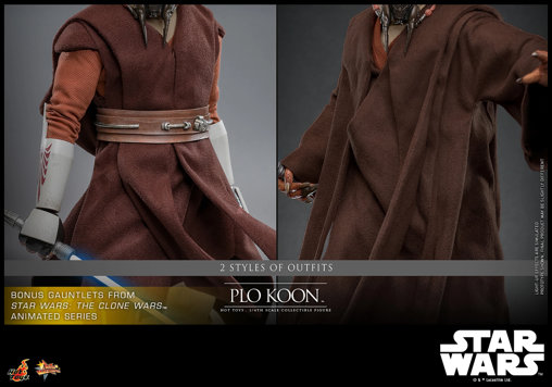 Star Wars: Plo Koon, 1/6 Figur von Hot Toys