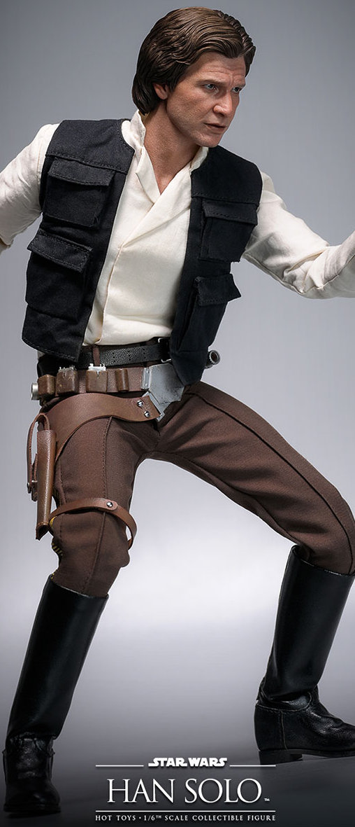 Star Wars - Episode VI - Return of the Jedi: Han Solo, 1/6 Figur von Hot Toys