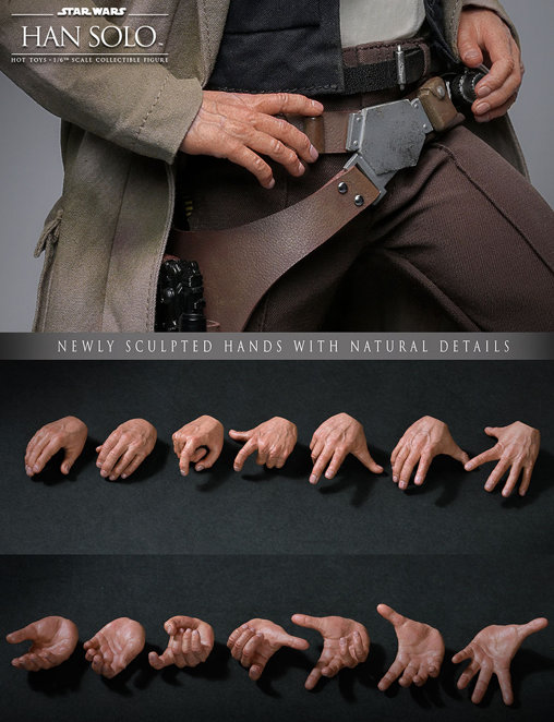 Star Wars - Episode VI - Return of the Jedi: Han Solo, 1/6 Figur von Hot Toys