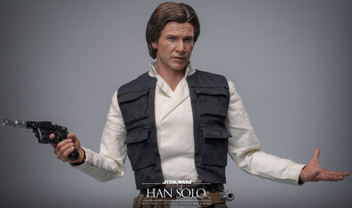 Star Wars - Episode VI - Return of the Jedi: Han Solo, 1/6 Figur von Hot Toys