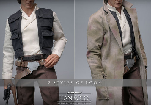 Star Wars - Episode VI - Return of the Jedi: Han Solo, 1/6 Figur von Hot Toys