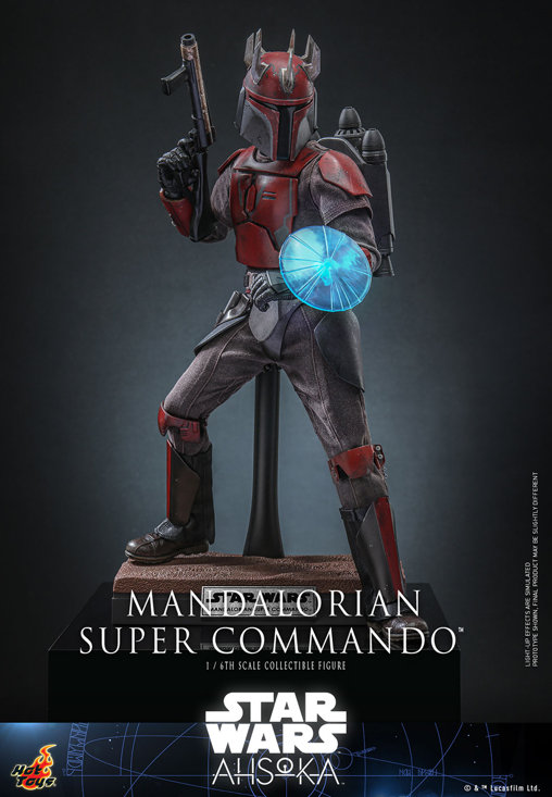 Star Wars - Ahsoka: Mandalorian Super Commando, 1/6 Figur von Hot Toys