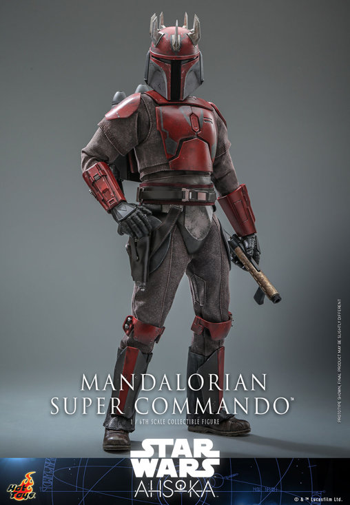 Star Wars - Ahsoka: Mandalorian Super Commando, 1/6 Figur von Hot Toys