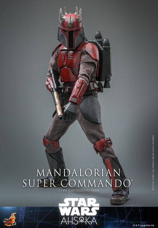 Star Wars - Ahsoka: Mandalorian Super Commando, 1/6 Figur von Hot Toys