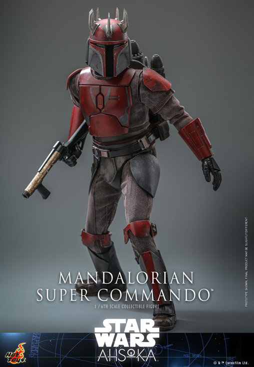 Star Wars - Ahsoka: Mandalorian Super Commando, 1/6 Figur von Hot Toys
