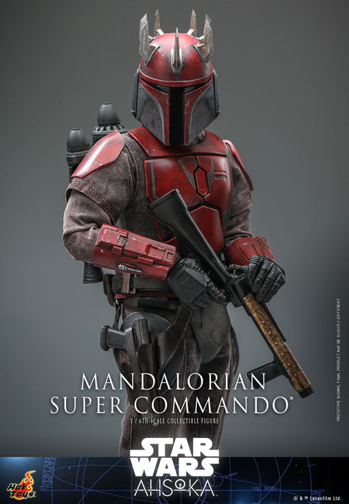 Star Wars - Ahsoka: Mandalorian Super Commando, 1/6 Figur von Hot Toys