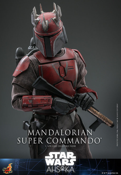 Star Wars - Ahsoka: Mandalorian Super Commando, 1/6 Figur von Hot Toys