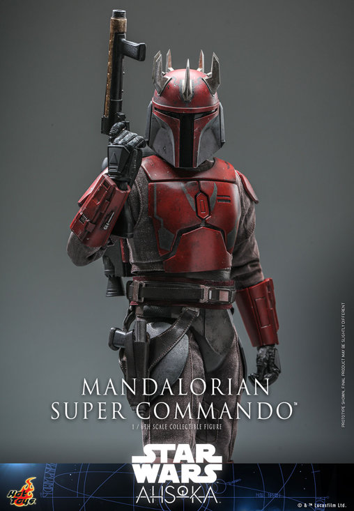Star Wars - Ahsoka: Mandalorian Super Commando, 1/6 Figur von Hot Toys