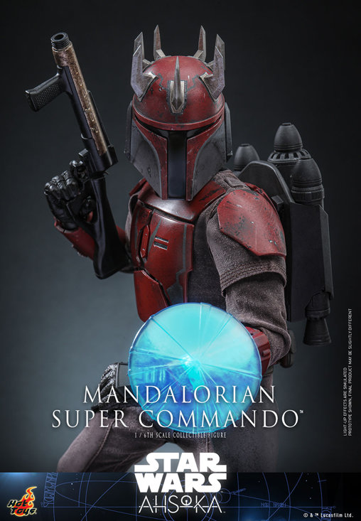 Star Wars - Ahsoka: Mandalorian Super Commando, 1/6 Figur von Hot Toys