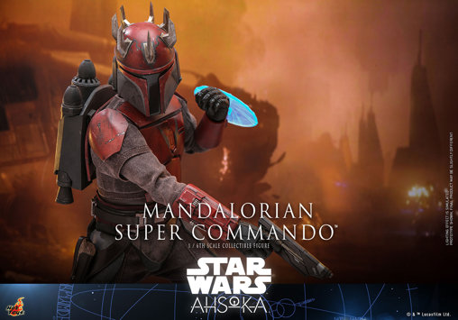 Star Wars - Ahsoka: Mandalorian Super Commando, 1/6 Figur von Hot Toys