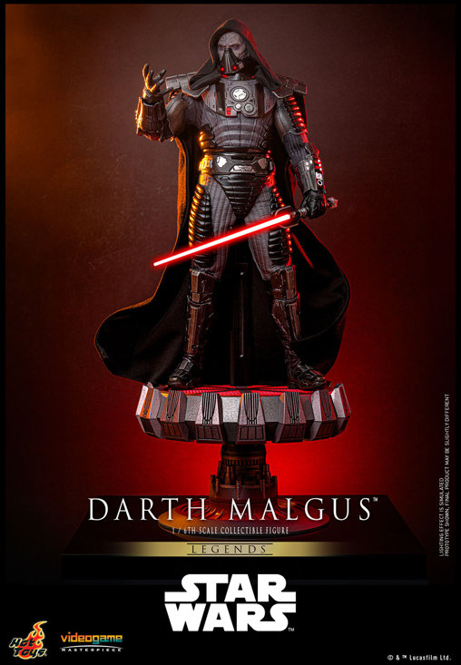 Star Wars - Legends: Darth Malgus, 1/6 Figur von Hot Toys