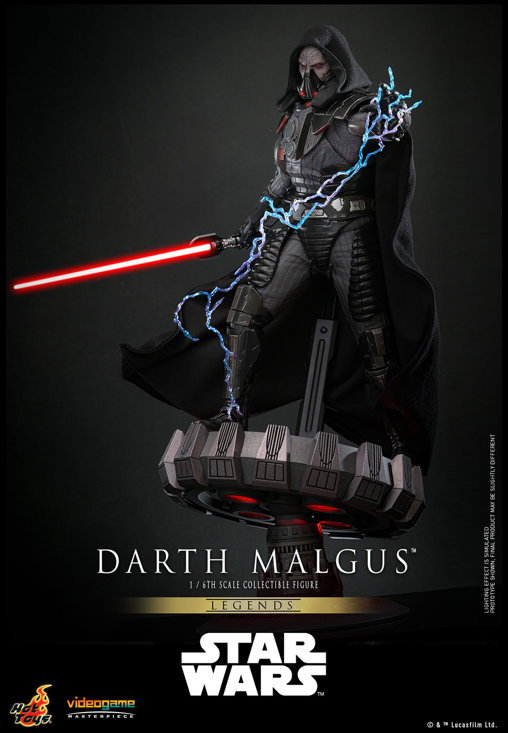 Star Wars - Legends: Darth Malgus, 1/6 Figur von Hot Toys